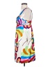 Tibi 100% Silk Graphic White Cocktail Dress Size 4 - photo 5