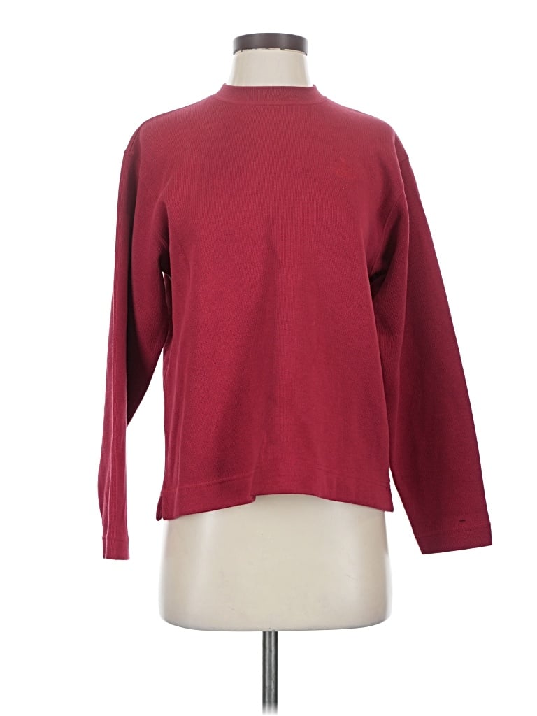 Pre-owned Façonnable Turtleneck Sweater In Burgundy