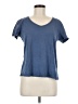 Three Dots 100% Cotton Blue Short Sleeve T-Shirt Size M - photo 1
