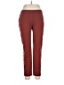 Les Copains Solid Burgundy Active Pants Size EU 48 / US 18 - photo 1