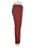 Les Copains Solid Burgundy Active Pants Size EU 48 / US 18 - photo 4