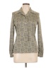 Assorted Brands 100% Polyester Tweed Gray Long Sleeve Blouse Size 12 - photo 1