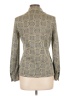 Assorted Brands 100% Polyester Tweed Gray Long Sleeve Blouse Size 12 - photo 2