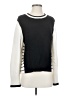 Splendid Color Block Black Pullover Sweater Size M - photo 1
