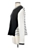 Splendid Color Block Black Pullover Sweater Size M - photo 5