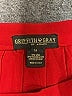 Griffith Gray for St. John Solid Red Formal Skirt Size 14 - photo 4