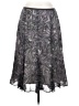 Sigrid Olsen 100% Rayon Camo Gray Casual Skirt Size 4 (petite) - photo 1