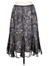 Sigrid Olsen 100% Rayon Camo Gray Casual Skirt Size 4 (petite) - photo 2
