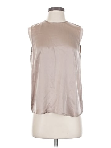 ATM Sleeveless Silk Top (view 1)