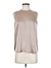 ATM 100% Silk Silver Sleeveless Silk Top Size XS - photo 1