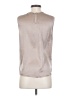 ATM 100% Silk Silver Sleeveless Silk Top Size XS - photo 2