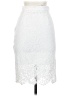 Hayden 100% Polyester White Formal Skirt Size S - photo 2