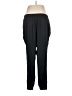Jennifer Lopez 100% Polyester Solid Black Casual Pants Size 1X - photo 2