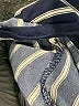 Unbranded Stripes Blue 3/4 Sleeve Blouse Size S - photo 7