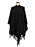 Unbranded 100% Acrylic Black Poncho Size M (estimated) - photo 1