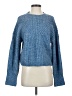 Abercrombie & Fitch Tweed Blue Pullover Sweater Size XS - photo 1