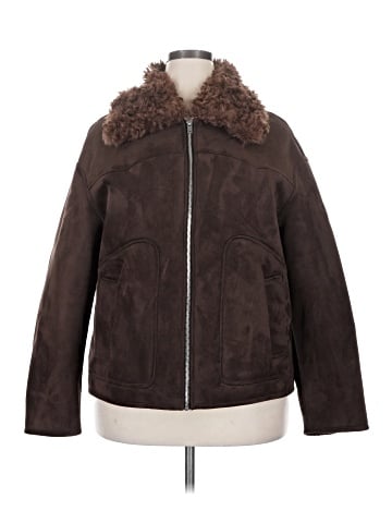 MNG Faux Fur Jacket (view 1)