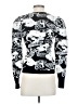Jason Wu Print Black Pullover Sweater Size S - photo 2