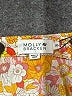 Molly Bracken 100% Polyester Floral Orange Short Sleeve Blouse Size XL - photo 7