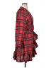 Cupshe Plaid Red Casual Dress Size XL - photo 4