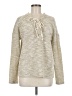 BKE Tweed Gold Pullover Sweater Size M - photo 1
