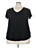 Torrid Black Short Sleeve T-Shirt Size 3X Plus (3) - photo 1