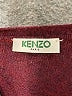 Kenzo 100% Wool Graphic Burgundy Wool Pullover Sweater Size L - photo 7