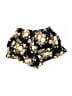 Love Spell 100% Rayon Floral Black Shorts Size S - photo 2