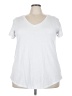 Torrid Silver Short Sleeve T-Shirt Size 3X Plus (3) - photo 1