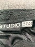 Studio 253 Chevron-herringbone Black Casual Skirt Size L - photo 4