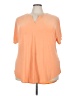 Cato Orange Short Sleeve Top Size 22/24w - photo 1