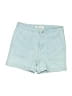 YMI Blue Denim Shorts Size 2 (estimated) - photo 1