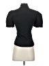 Bebe Black Short Sleeve Blouse Size XXS - photo 2