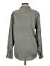 INC International Concepts Gray Long Sleeve Blouse Size M - photo 2