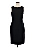 Nine West Solid Black Cocktail Dress Size 6 - photo 1