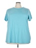 Torrid Teal Active T-Shirt Size 4X Plus (4) - photo 1