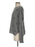 Wooden Ships Polka Dots Gray Pullover Sweater Size XS - photo 5