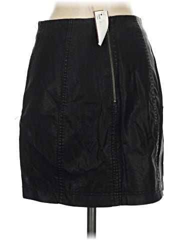 Free People Faux Leather Skirt (view 2)