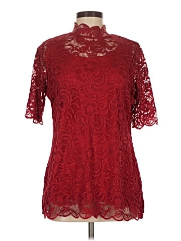 Isaac Mizrahi LIVE! Short Sleeve Blouse (view 1)
