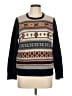 J.Crew Print Black Pullover Sweater Size L - photo 1
