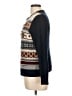 J.Crew Print Black Pullover Sweater Size L - photo 5