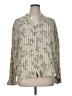 dip 100% Cotton Ivory Long Sleeve Blouse Size XL - photo 1