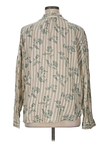 dip Long Sleeve Blouse (view 2)