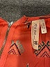 Pink Owl Orange 3/4 Sleeve Blouse Size S - photo 7