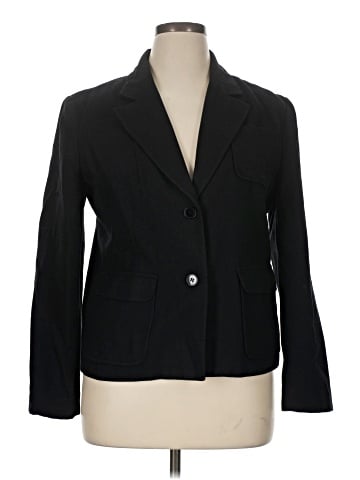 HARRIS WALLACE NEW YORK Wool Blazer (view 1)