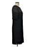North Style Chevron-herringbone Black Cocktail Dress Size 10 - photo 4