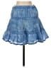 Allison 100% Cotton Tie-dye Blue Denim Skirt Size S - photo 1
