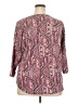 Absolutely Famous Paisley Burgundy Pullover Sweater Size 2X - photo 2