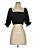 BCBGeneration Black 3/4 Sleeve Blouse Size S - photo 1