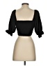 BCBGeneration Black 3/4 Sleeve Blouse Size S - photo 2